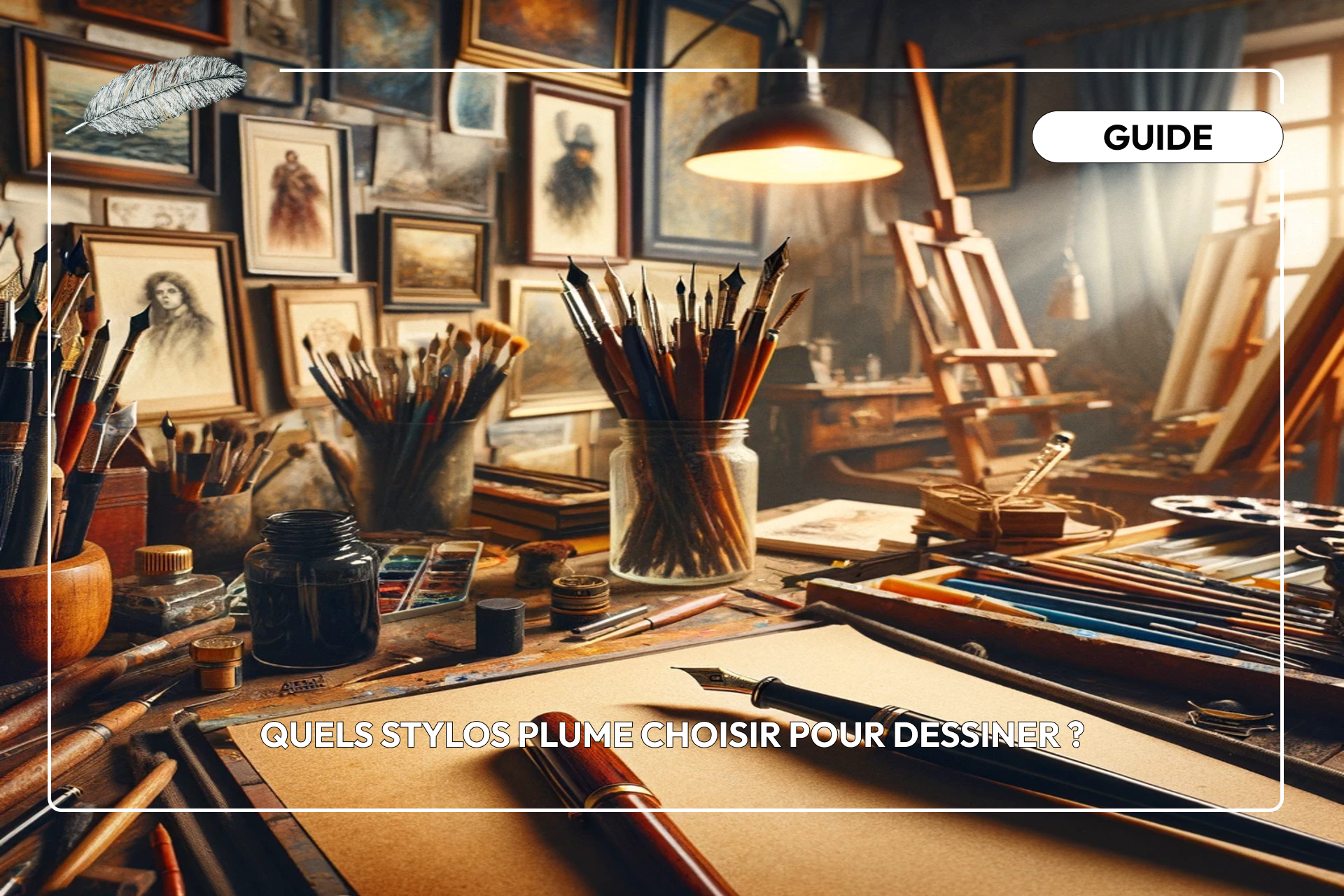 Quels stylos plume choisir pour dessiner ?