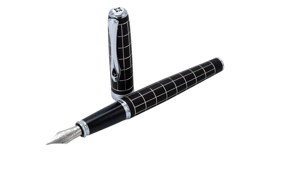 Stylo Plume Excellence A+ Rhomb guilloché lapis Stylo Plume Excellence A+ Rhomb guilloché lapis