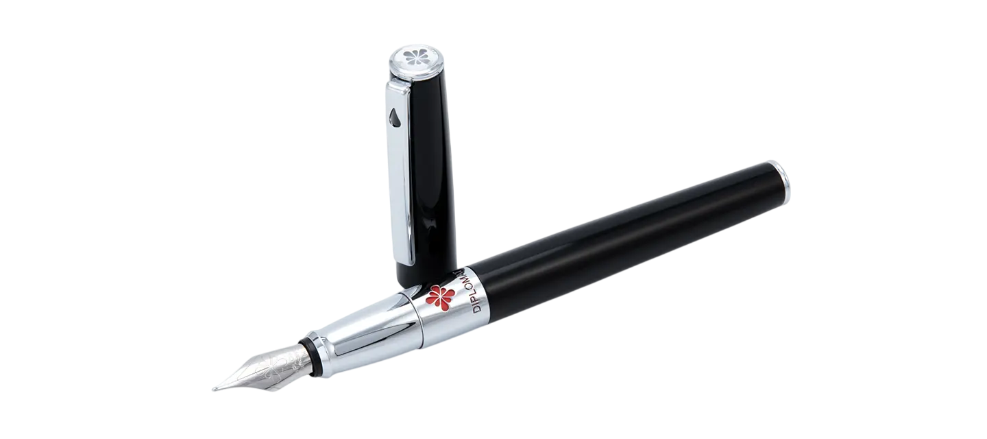 Stylo Plume CLR Laqué chromé Stylo Plume CLR Laqué chromé