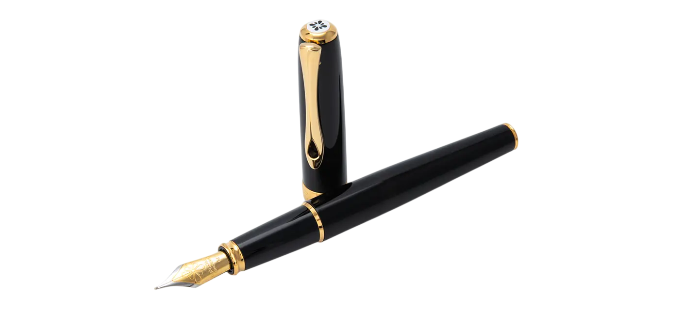 Stylo Plume Excellence A2 laqué doré